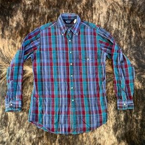 Mens Blue Woolrich Flannel